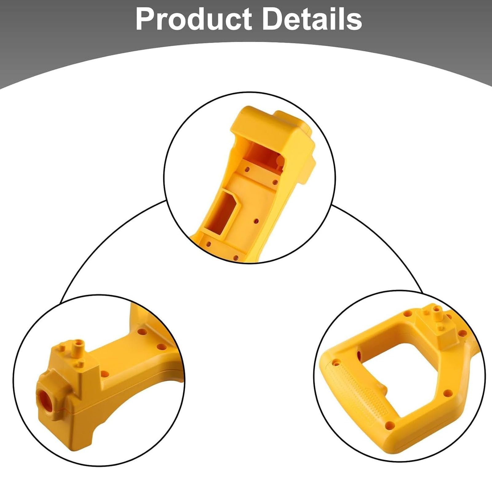 EUUEKathy Bulevisiter Miter Saw Handle Clamshell 393960-00 Replacement Part Compatible with DW703 DW703-B2 DW703-B3 DW713 Easy Installation - Image 2