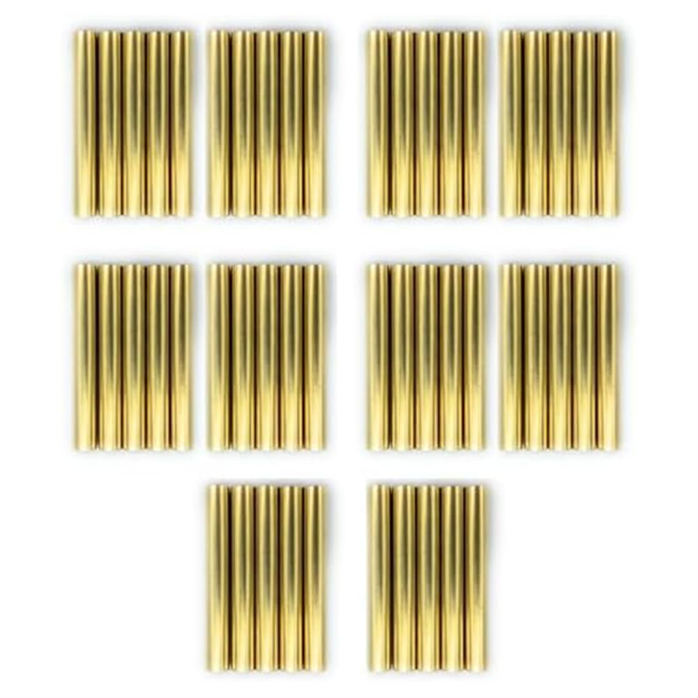 qimoi Pack of 50-2-1/32 Inch 7mm Slim Twist Pen Tubes for Pen Crafting and Replacements
