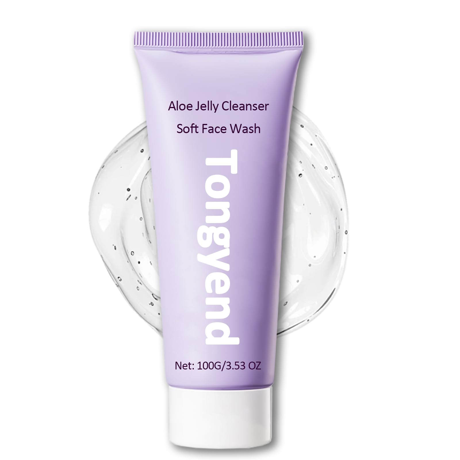 Aloe Vera Face Wash, Face Cleanser for Sensitive Skin - Hydrating Cleanser with Hyaluronic Acid & Glycerol, Blemish Control Cleanser for Oily Skin, Face Wash for Acne Prone Skin and Acne Treatment