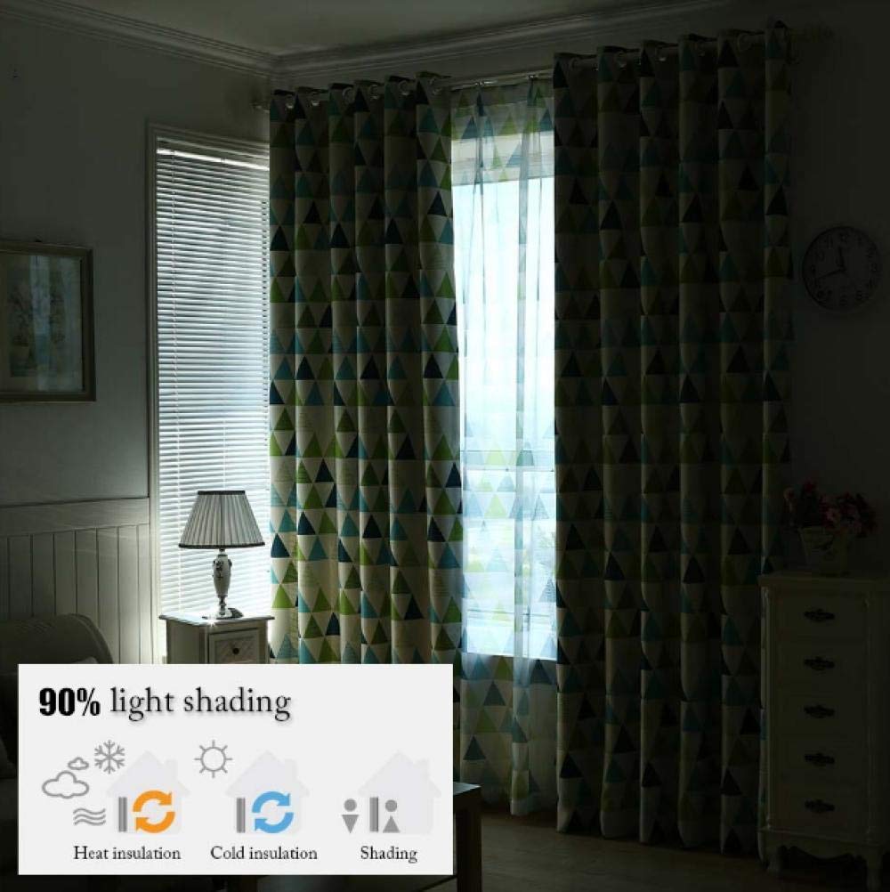 Rideau Occultant 3D Impression Salon Moderne Thermique Isolant Anti Froid Polyester 2 Pièces 140x245 cm Rideaux Fenêtre Fleurs Colorées Chambre Cuisine