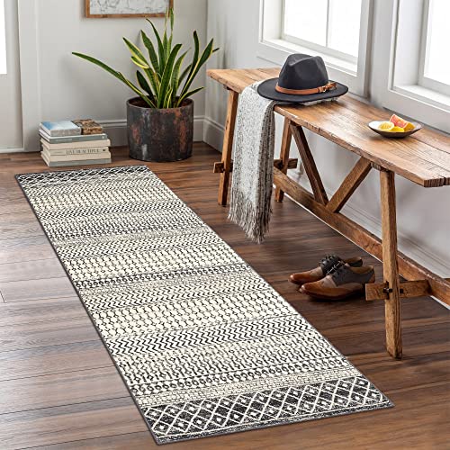 Nailttos Moroccan Washable Runner Rug, 2X6 Ultra Soft Non-Slip Vintage Boho Hallway Kitchen Runner Rug Floor Carpet For Bedroom Bathroom Laundry Living Room thumb #5