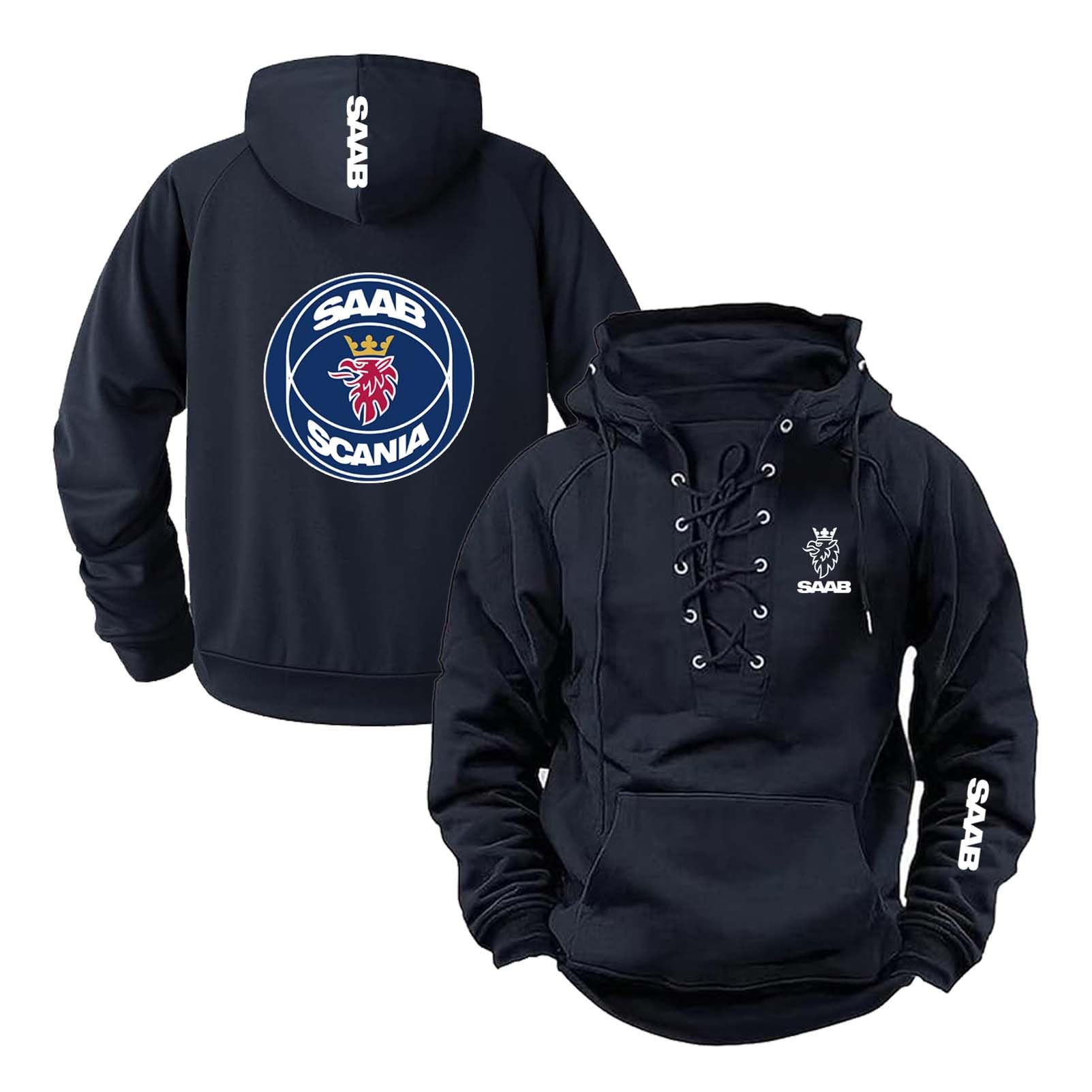 Wdgyzzxj Men's Heis Comfortable Hoodies Sweatshirts For S.a.a.b Printed Gym Wear Spring Autumn Jackets Long Sleeve Tops Hoody Hooded Outwear Plain Coats-||3X_l