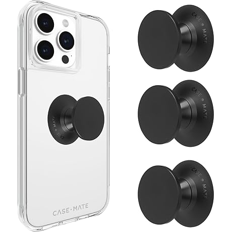 Case-Mate Ultra Grip Phone Grip [3 Pack] for iPhone 15/14/13/12 & Galaxy S24/S23/S22
