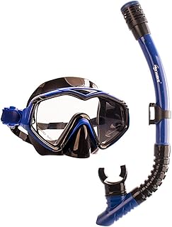 Full Face Snorkeling Mask Snorkeling Diving Mask with Snorkel Full Dry Snorkeling Set Waterproof HD Diving Goggles Suitable for Adult Scuba Diving, Snorkeling and Freediving Feito na China