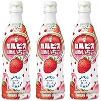 Amazon.co.jp: アサヒ飲料 カルピス 完熟いちご 470ml×3本