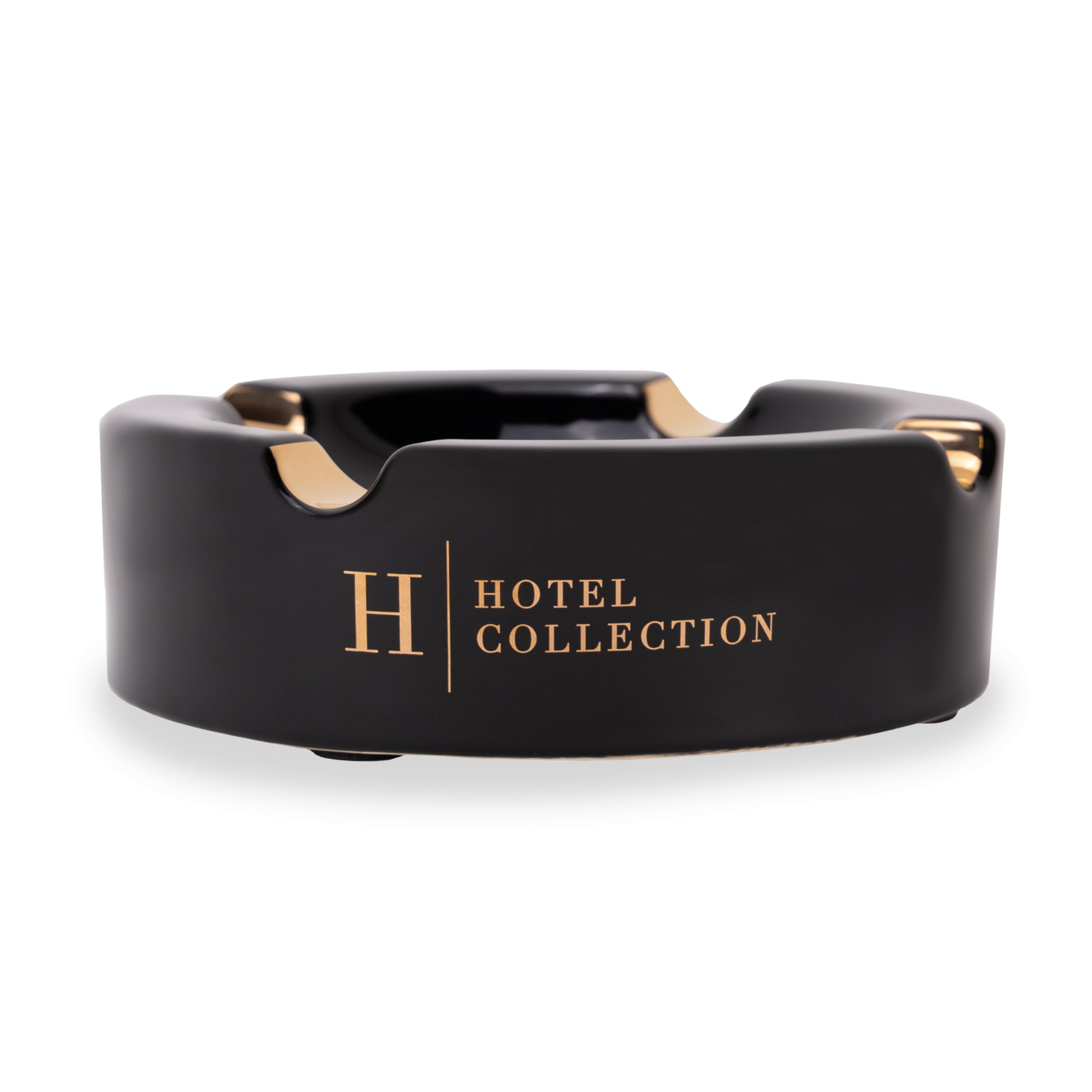 Hotel Collection Cenicero de cerámica de edición limitada premium para uso en exteriores, patio, exterior e interior, accesorio de cenicero de lujo para hombres y mujeres entusiastas 3