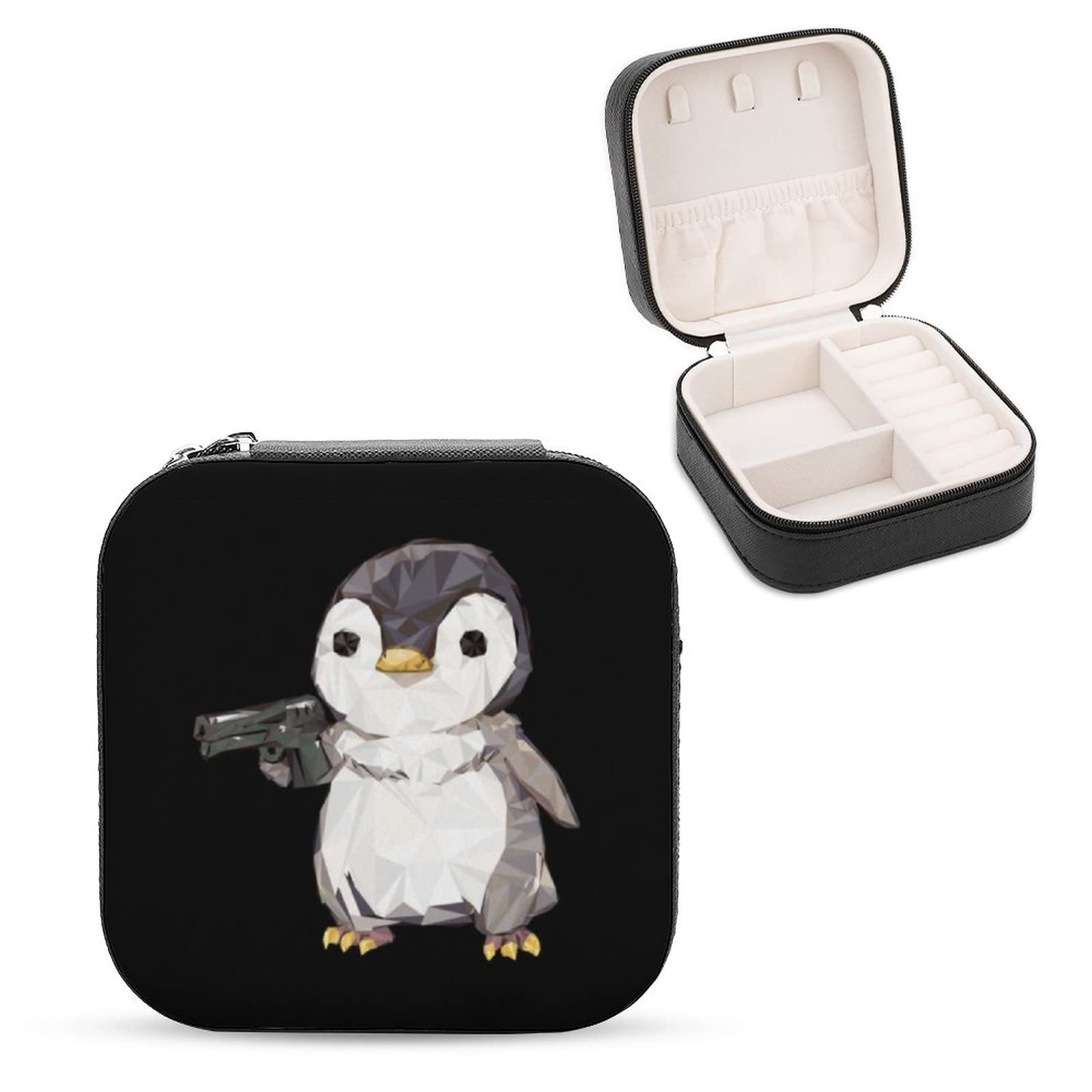 Amazon.co.jp: 面白い ペンギン ジュエリーボックス 携帯用
