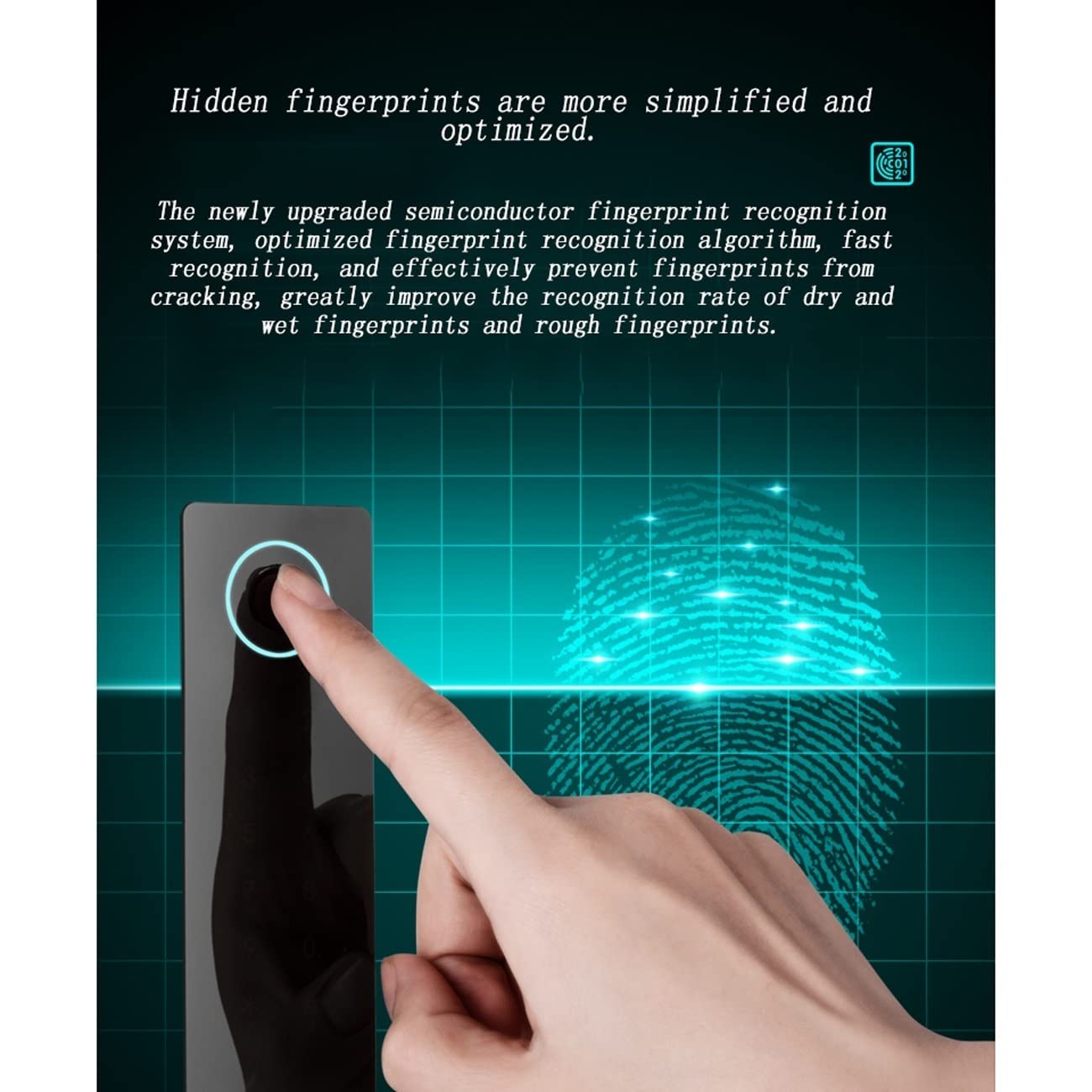 RLKHXBS Steel Home - Smart Safe, Password Fingerprint Small All-Steel Anti-Theft Cabinet es, Wrong Code Alarm