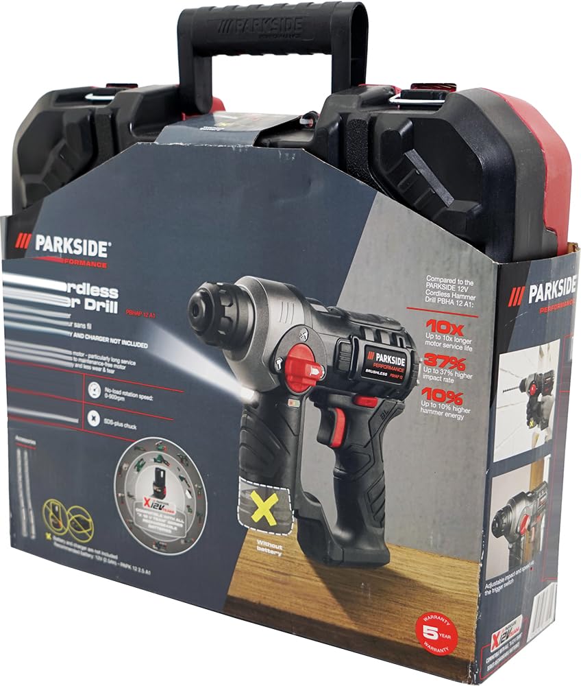 HEADNMORE® Bundle Parkside Performance® 20 V 12 Ah Smart Batería PAPS 2012 Llavero Soporte De Pared - View #7