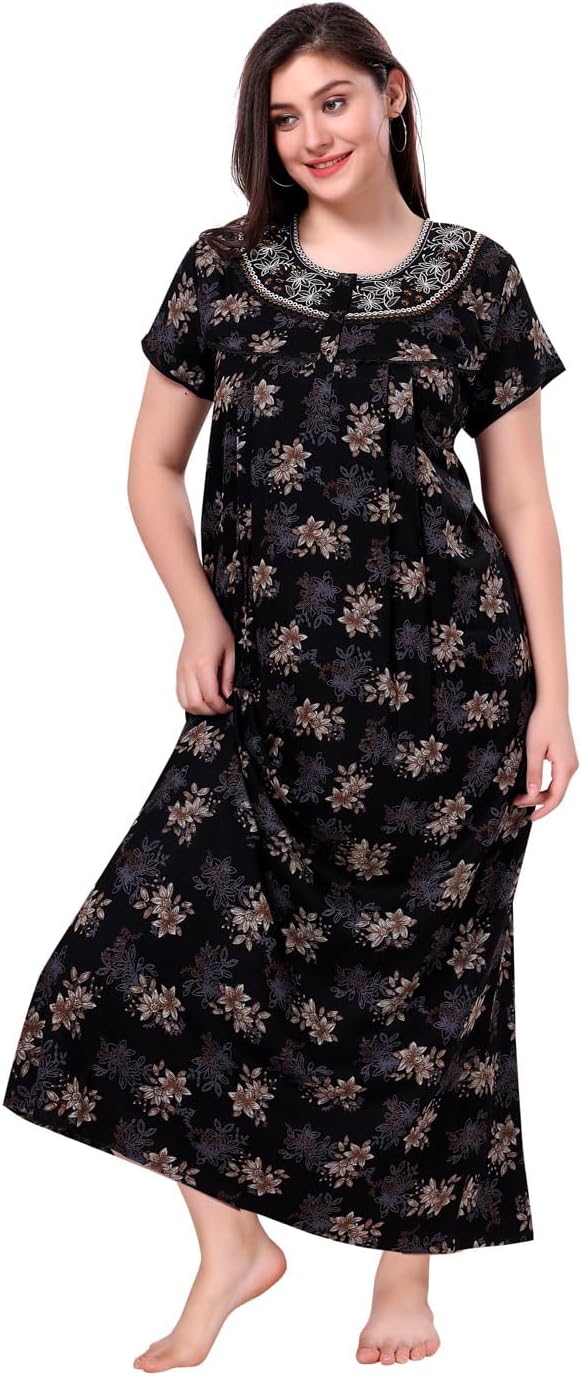 Soulemo Women's Printed Alpine Nighty 1657