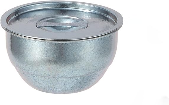 Titanium Bowl 550ml with Lid Lightweight Camping & Home Single Layer Bowl Stackable Unbreakable No Coating for Outdoor Travel, Hiking, Everyday Use, Dishwasher Safe Blue