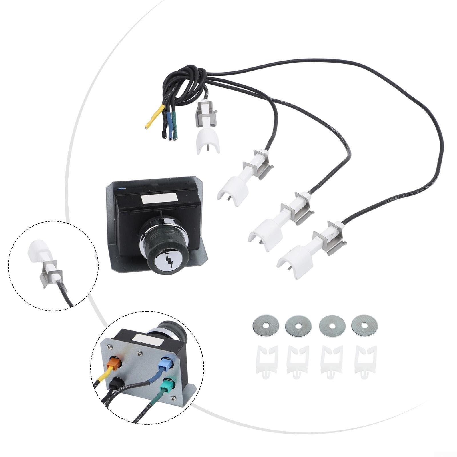 Kit Accensione Per Weber Genesis 300, Kit Accensione Per Griglia A Gas, Ricambio Set Accensione Per Genesis Serie 300