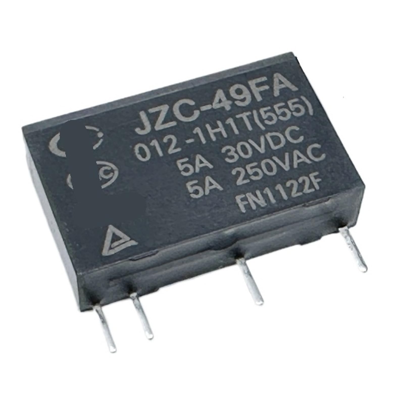 Relé PCN-12V de conmutación eficiente y alta resistencia con 4 pines compactos 3