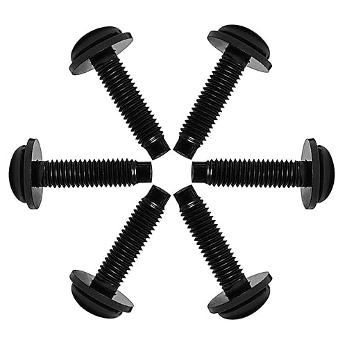 Miniatura 7 de Juego de 6 tornillos Torx M8 extra largos estilo OEM para Jeep Wrangler JK 2007-2018 para soportes de luz LED en pilares, marco de parabrisas,