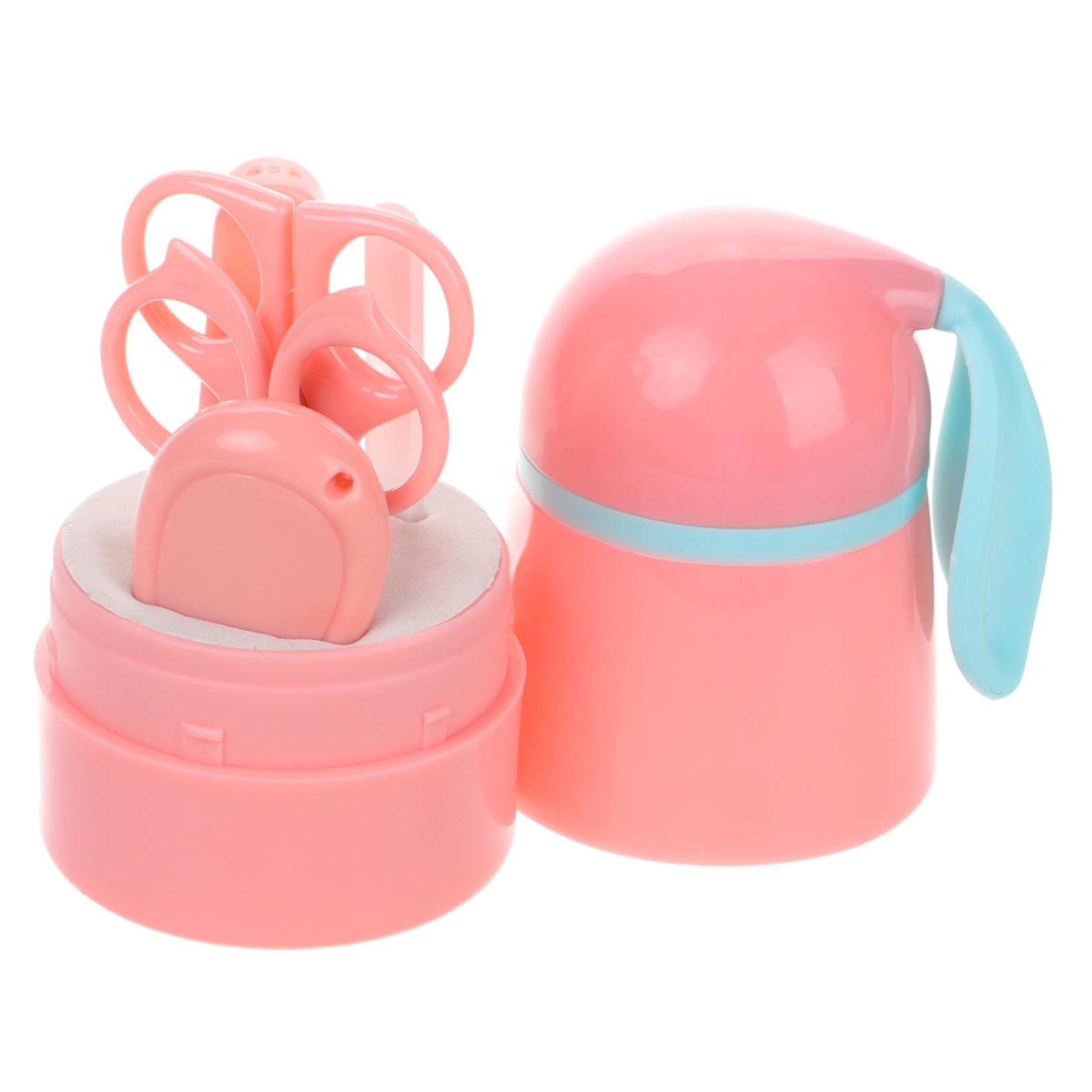 HAPINARY Complete Baby Nail Care 5 in 1 Kit Clippers Scissor Nail File Tweezers for Newborns Infants Toddlers