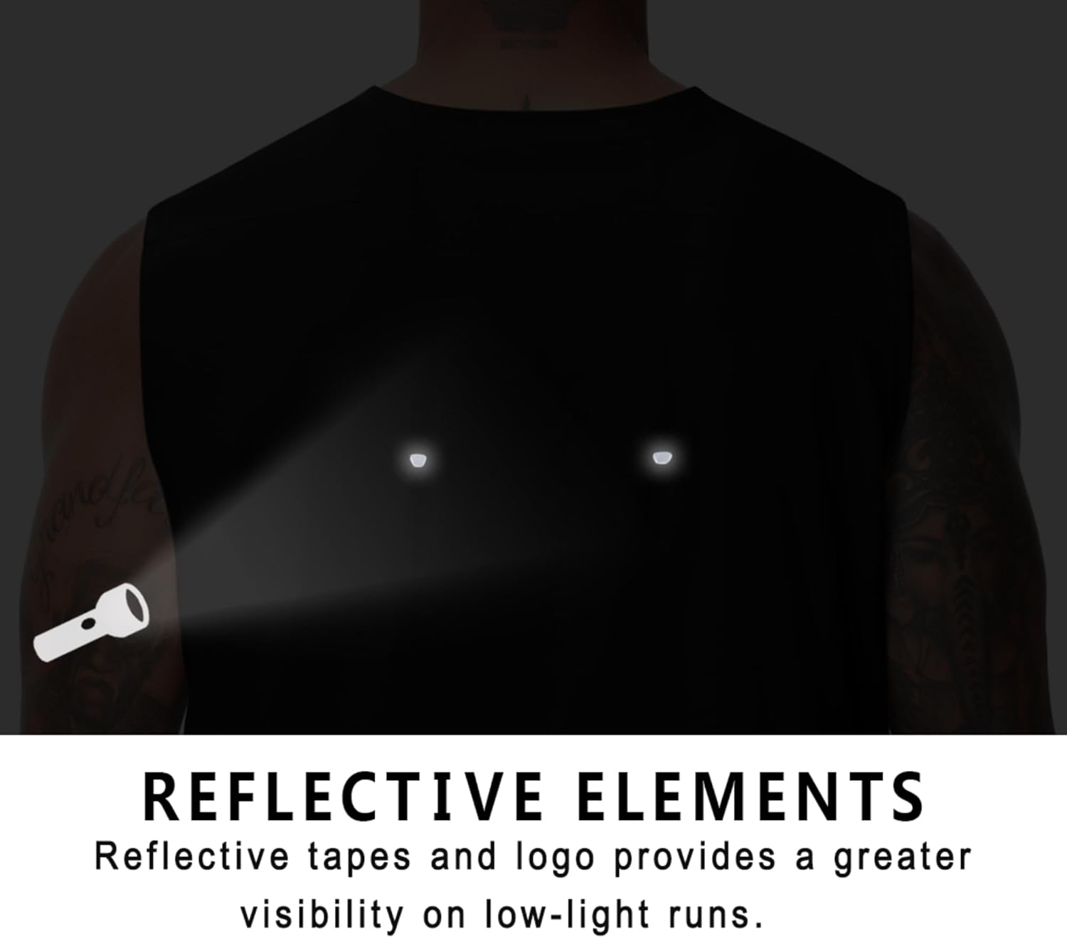 THE GYM PEOPLE Men's Workout Tank Top UPF 50+ Sleeveless Quick Dry Athletic Shirts Casual Running Muscle Shirts - Image 5