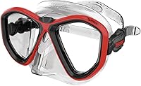 Vista 13 de Seac Símbolo, máscara de buceo hecha en Italia con dos lentes y hebilla 3D