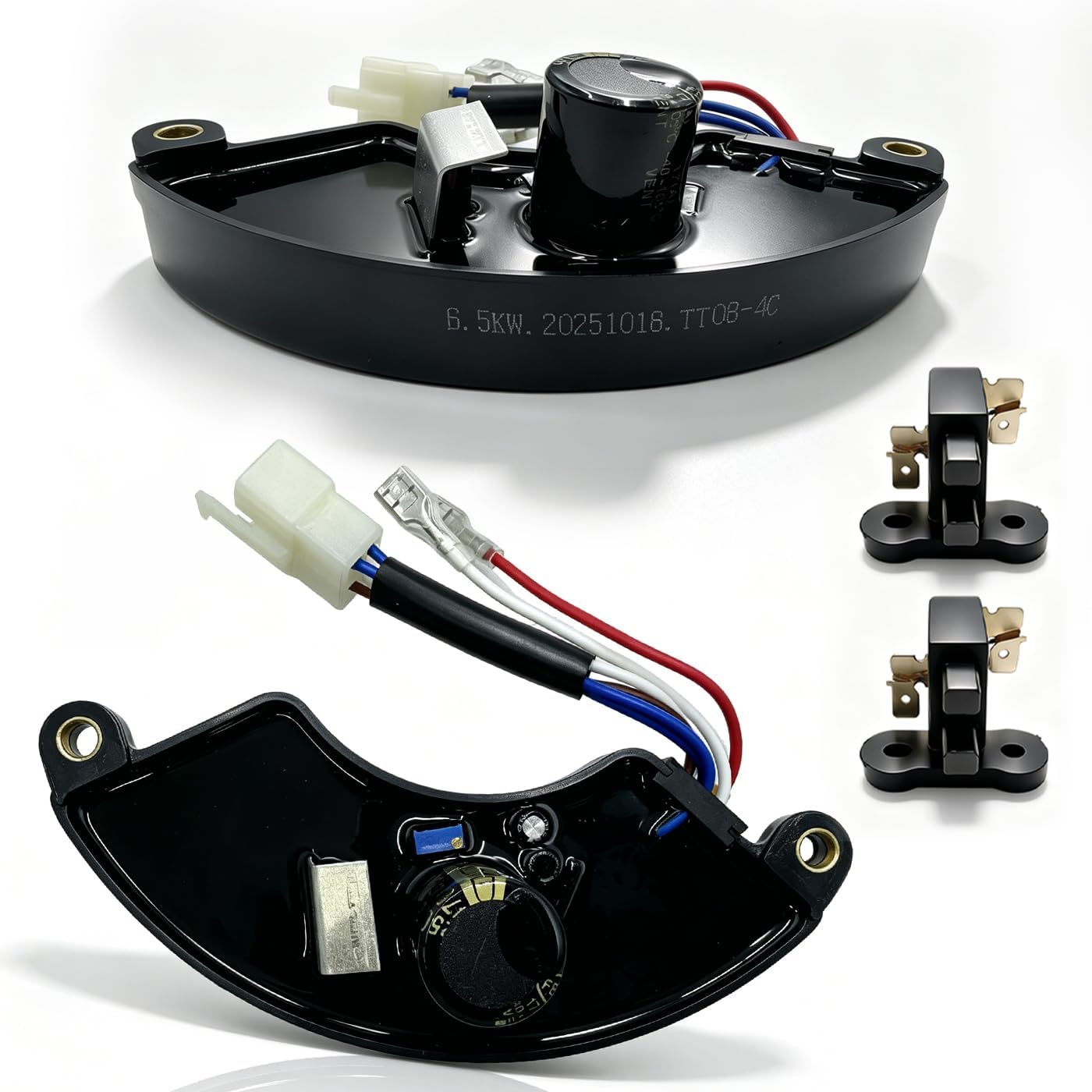 Generator AVR Automatic Voltage Regulator Compatible with Champion 6500w Compatible with Honda Generac Duromax Firman 5000 5500 6500 7000 7500 8000 8500 9000 9500W Generator Part# 0H2579B