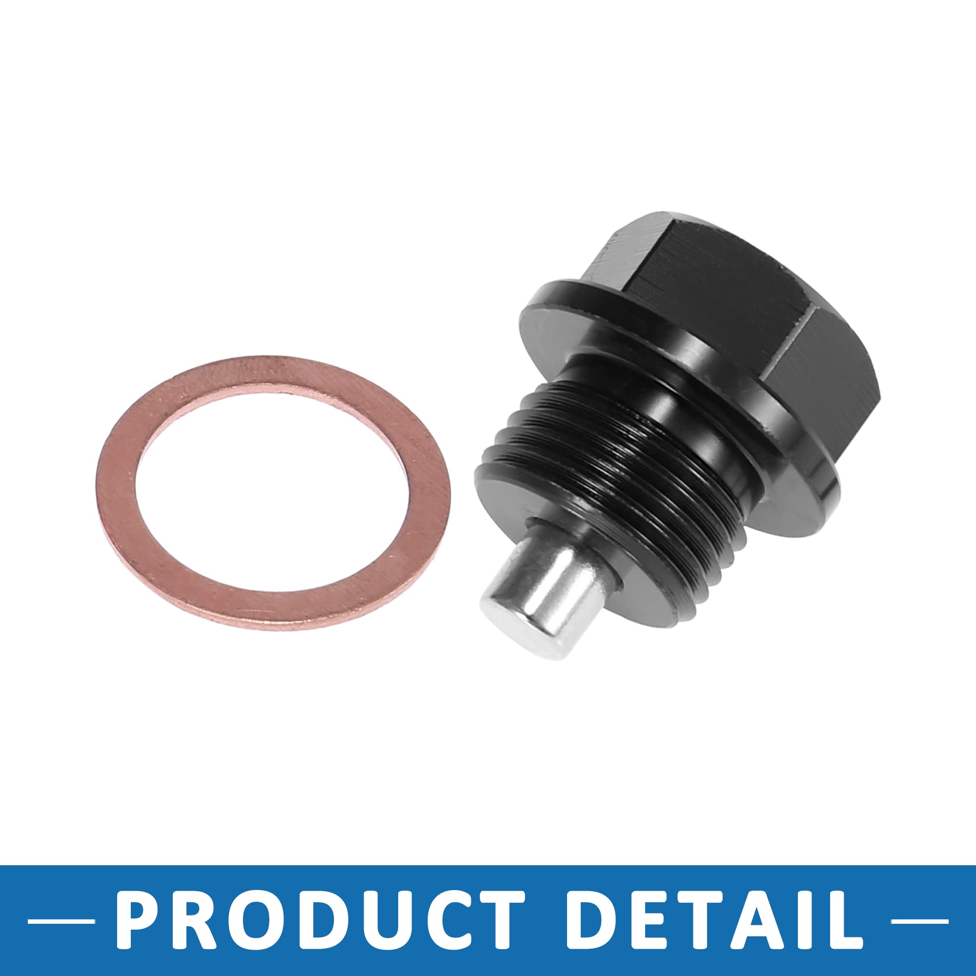 Juego De 5 Tapones De Drenaje De Aceite M16x1.5mm Con Juntas – Ideal Para Motor – ABSOPRO