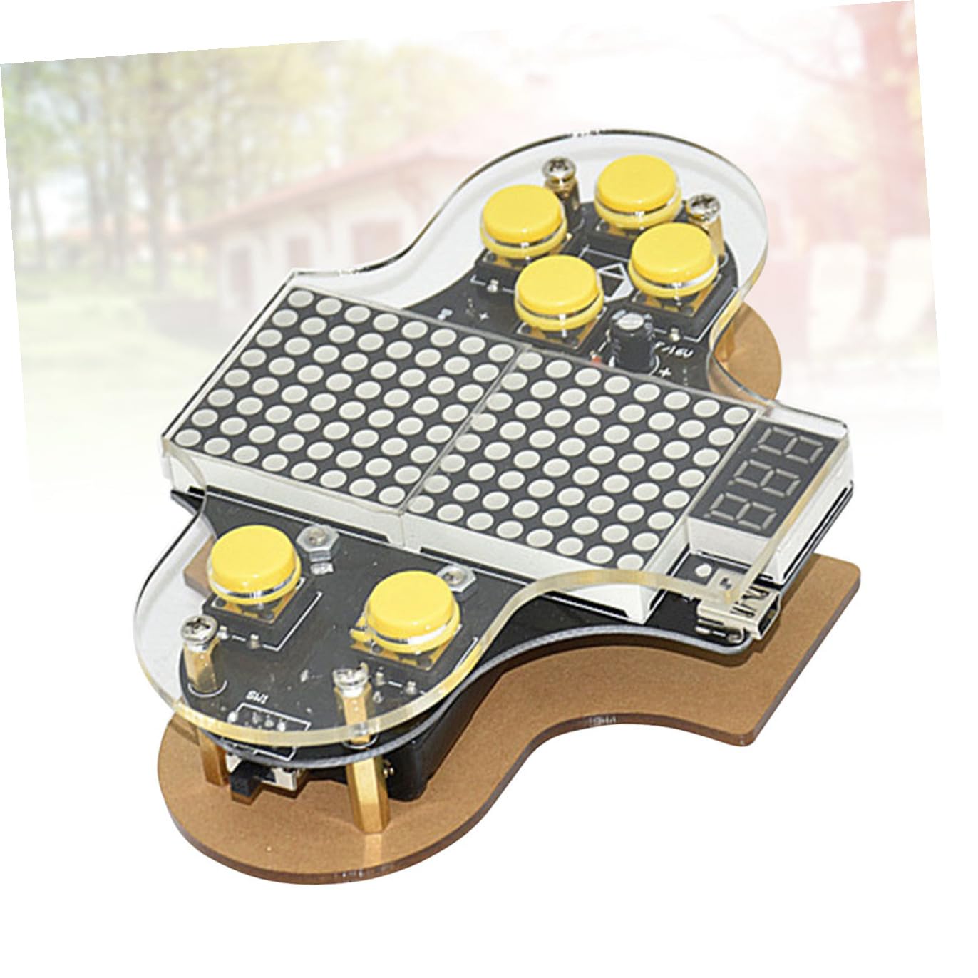 Kit de Consola de Juegos de Bricolaje V2 con H6d2 | Incluye 4 Juegos, Alimentación Usb, Instalación Sencilla, Área de Control Amplia y 3 Pilas Aaa No Incluidas