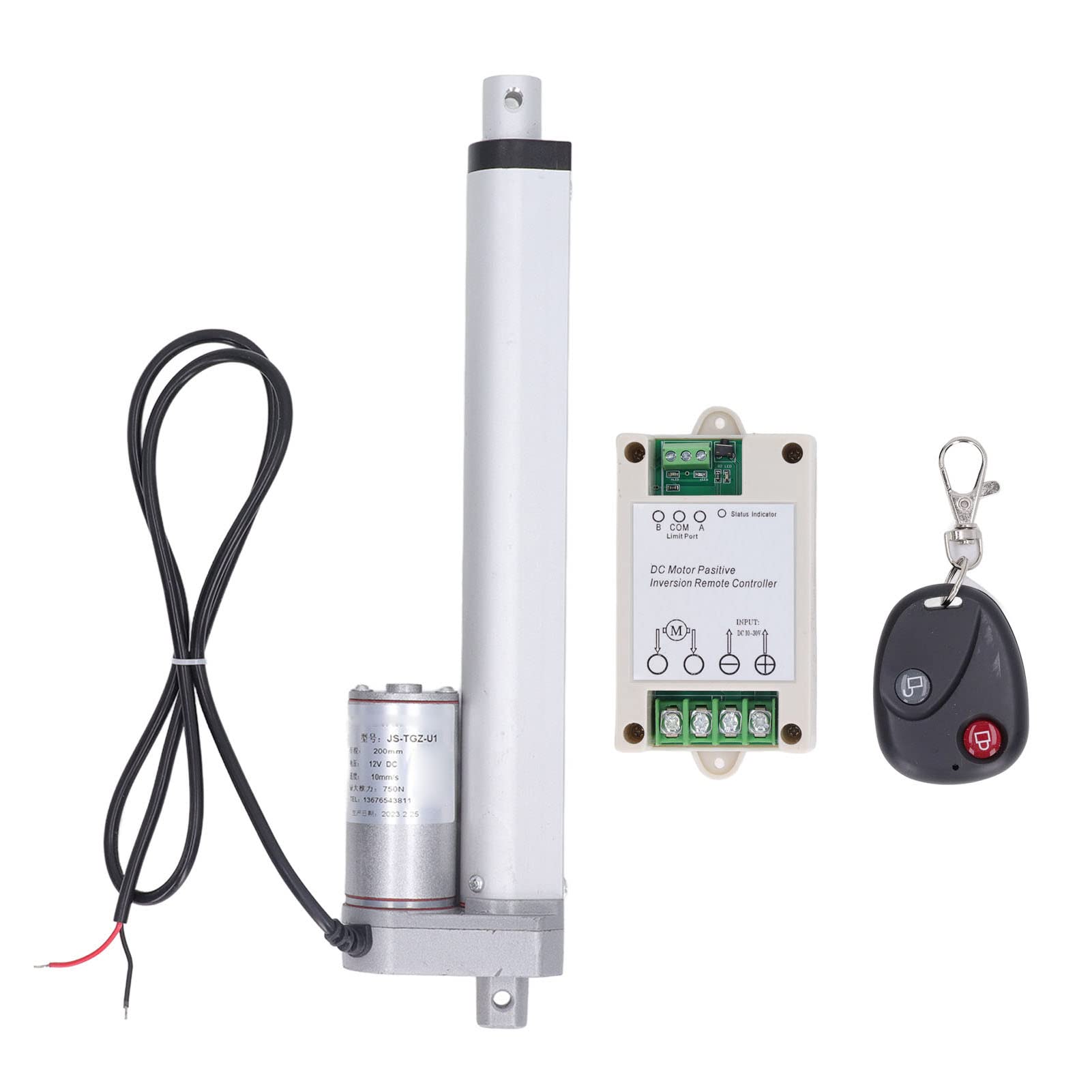 YWBL-WH Mini Actuador Eléctrico Lineal 750N 12V para Agricultura Al Aire