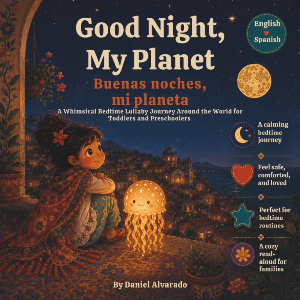 Good Night, My Planet: A Whimsical Bedtime Lullaby Journey Around the World for Toddlers and Preschoolers (Ages 0-5) (Good Night, My World)