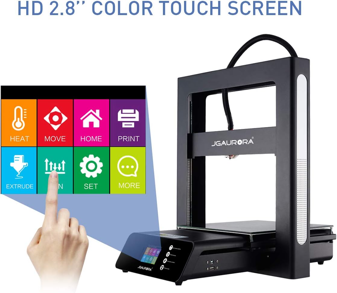 Hot Deals JGMAKER A5S 3D Printers Stable Working with Resume Print Filament Run Out Detection Large Build Volume 12X12X12.6in for Home Industry School Education ABS PLA 1.75mm Filament US Plug Best Deal JGMAKER A5S 3D Printers Stable Working with Resume Print Filament Run Out Detection Large Build Volume 12X12X12.6in for Home Industry School Education ABS PLA 1.75mm Filament US Plug