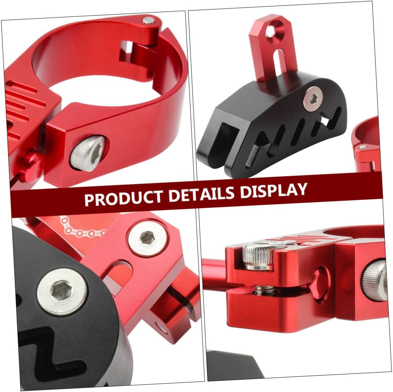 1Set Folding Chain Tensioner with Positive Negative Teeth Stabilizer for Mountain Bike Lightweight Chain Guide Prevents Chain Drop Durable Sturdy Design