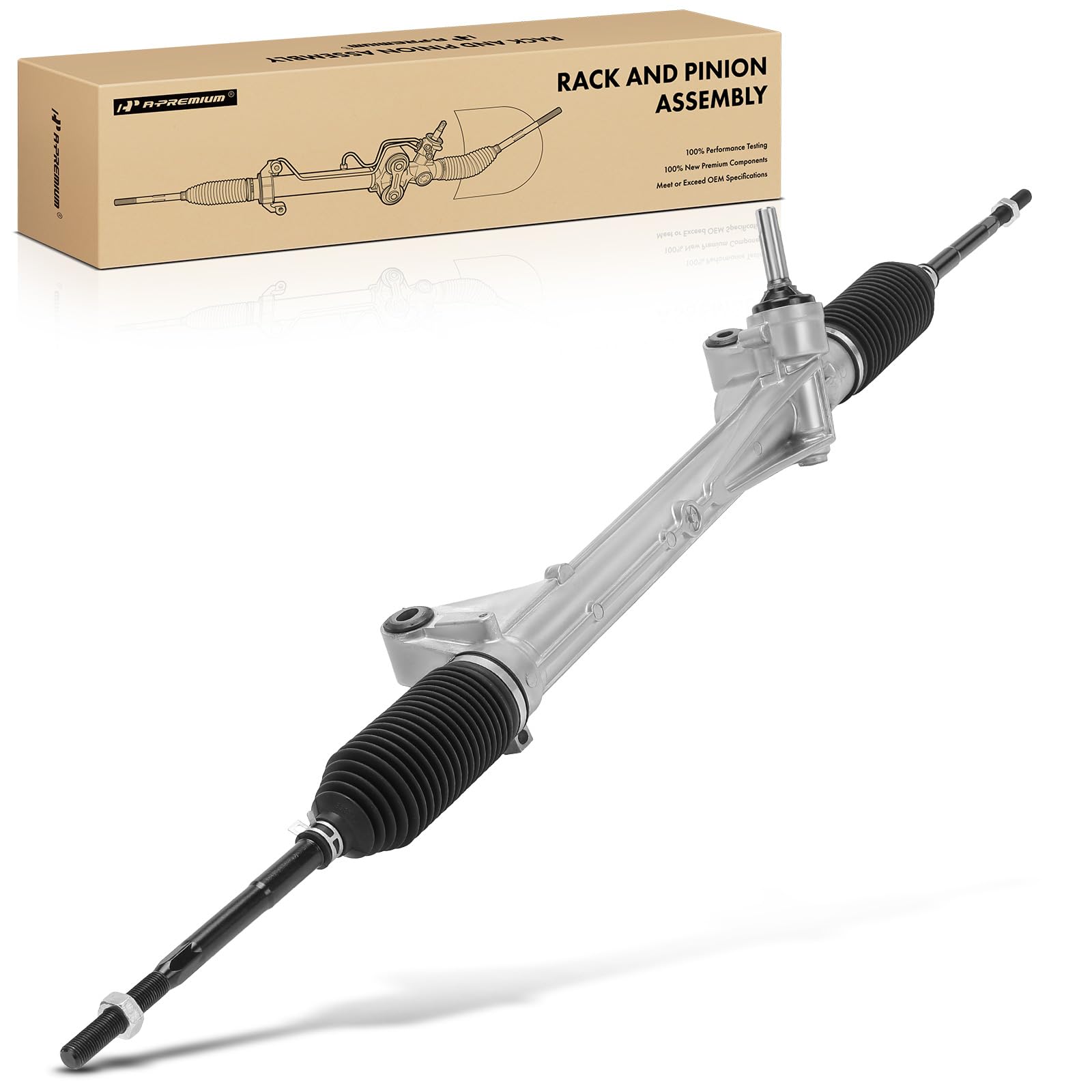 Remanufactured Manual Steering Rack & Pinion For 2010-2012 Ford Escape – Hydraulic, Painted (SSB STORE)