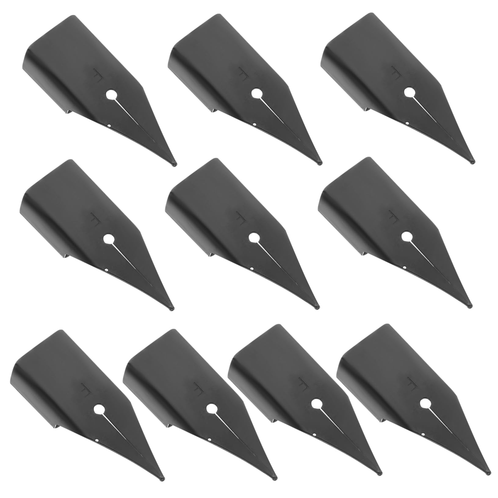 AUTSUPPL 10Pcs Fountain Pen Replacement Nibs Nibs for Calligraphy Smooth Writing Experience for Journaling and Lettering