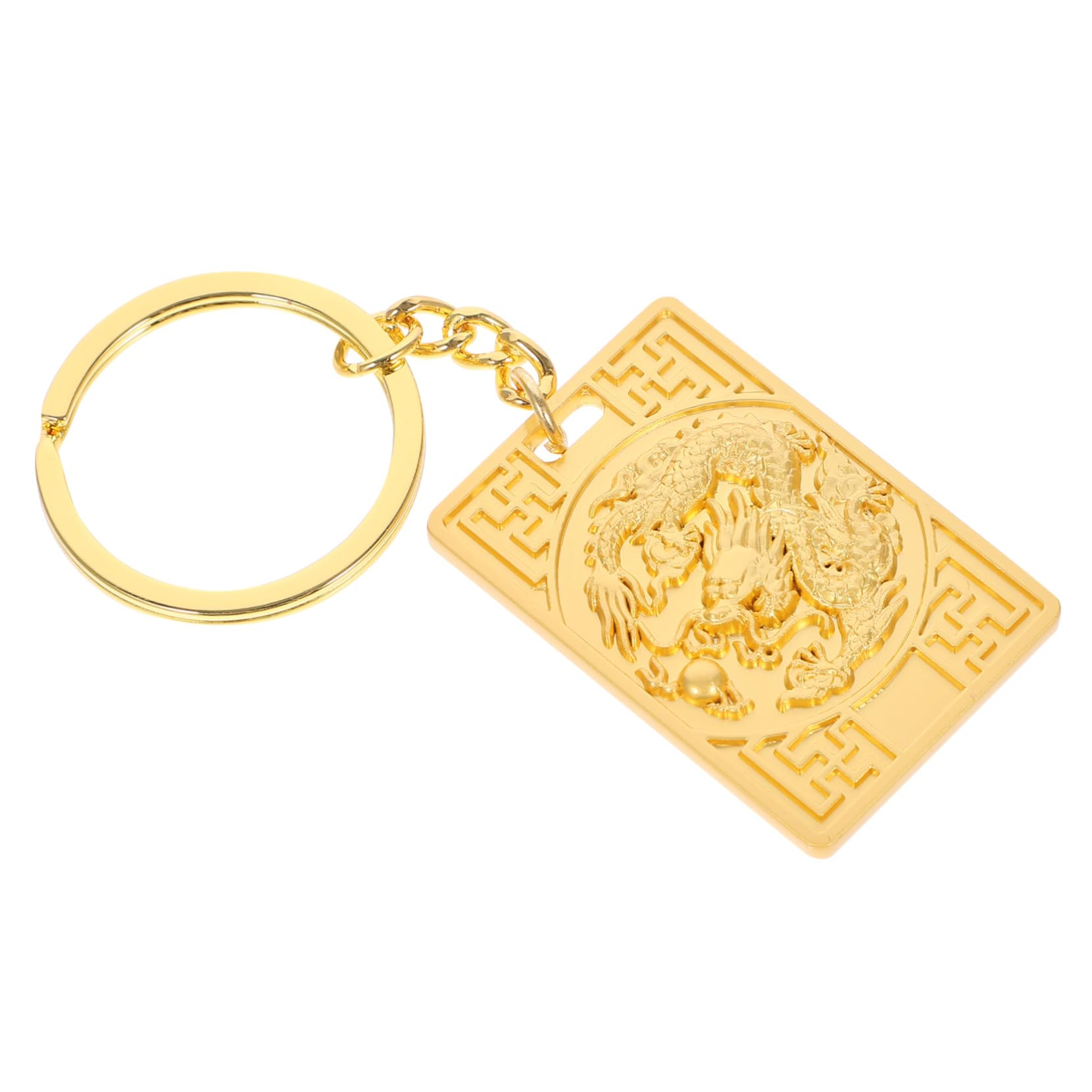 Drache Schlüsselanhänger Charm Chinesisches Neujahr Anhänger Sternzeichen Drache Schlüsselanhänger Ornament Mondjahr Feier Festival Dekor