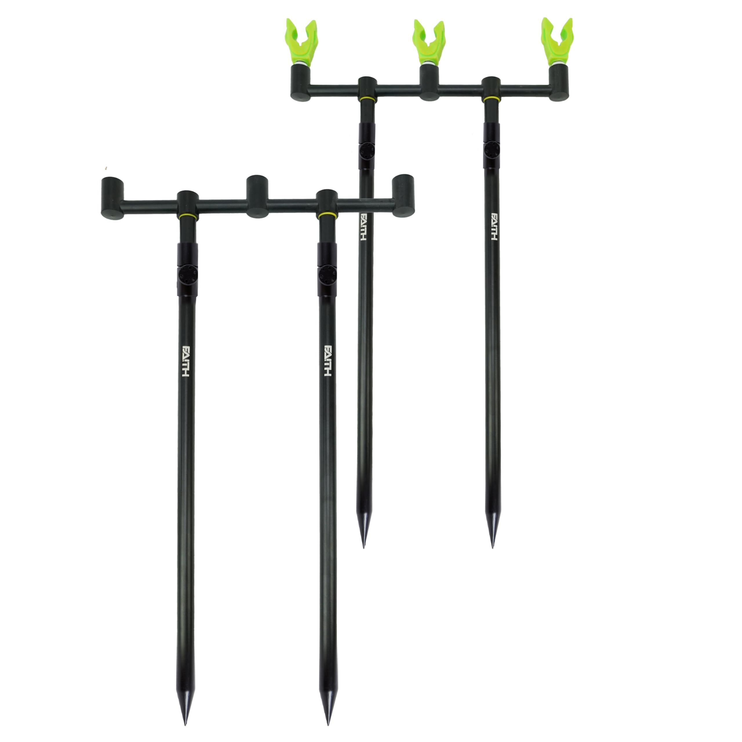 Faith Goalpost Set - Podpórki - Buzzerbars - Detektory brań - Wspornik wędkarski - Karp