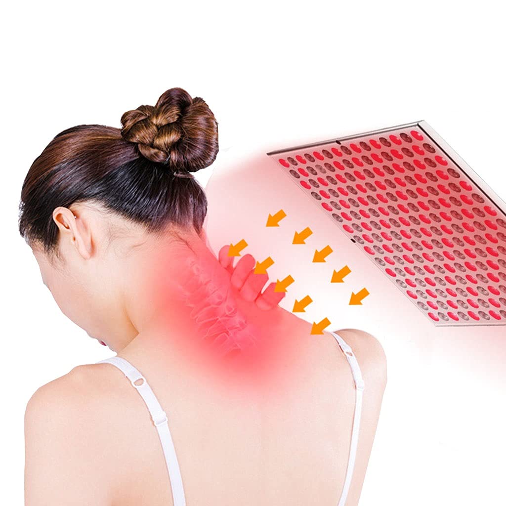 Thérapie Par Lumière Rouge Pour Le Corps Et Le Visage, Thérapie Par La Lumière Infrarouge Avec Support, Panneau De Lampe De Thérapie Par Lumière Rouge, Lumière Rouge 660 Nm Et 850 Nm
