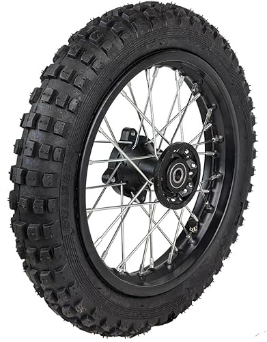 Conjunto de tubo de neumático de llanta delantera para freno de disco Apollo SSR 125cc XR CRF DB Dirt Pit Bike Tao Tao con ejes de 0.59 pulgadas,