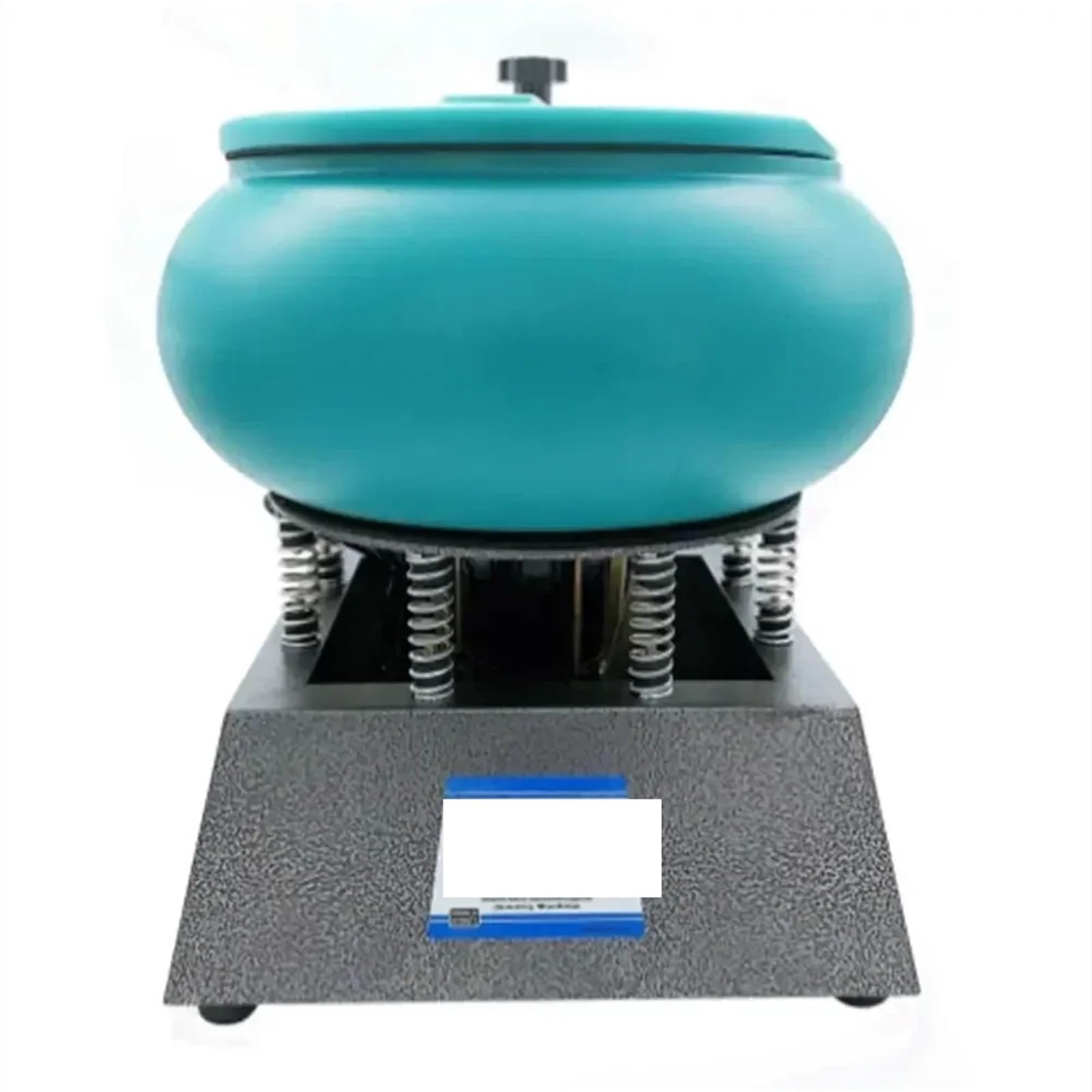 JVDDI 17Inch Electric Vibrating Tumbler Vibratory Rock Tumbler Bowl Tumbling Polishing Machine High-Powered With Variable Speed