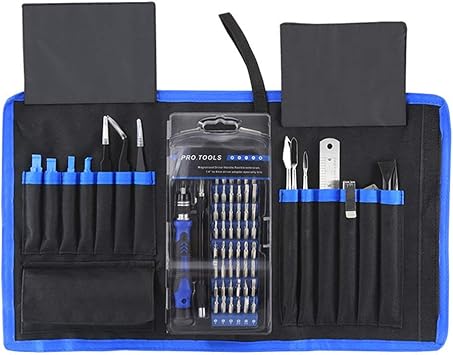 Juego de destornilladores de precisión 80 en 1 con kit de ...
