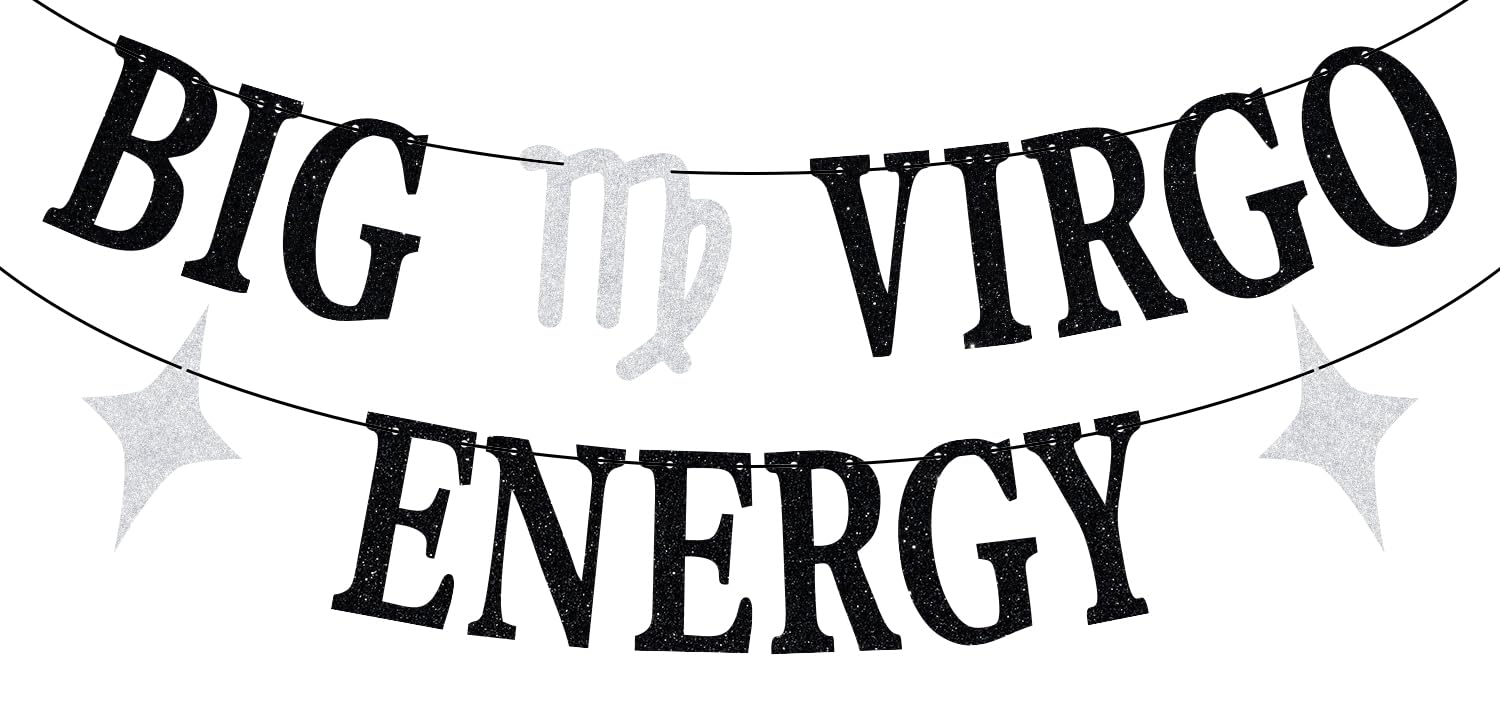 Virgo AF Banner, Virgo Party, Big Virgo Energy, 30th/21st...