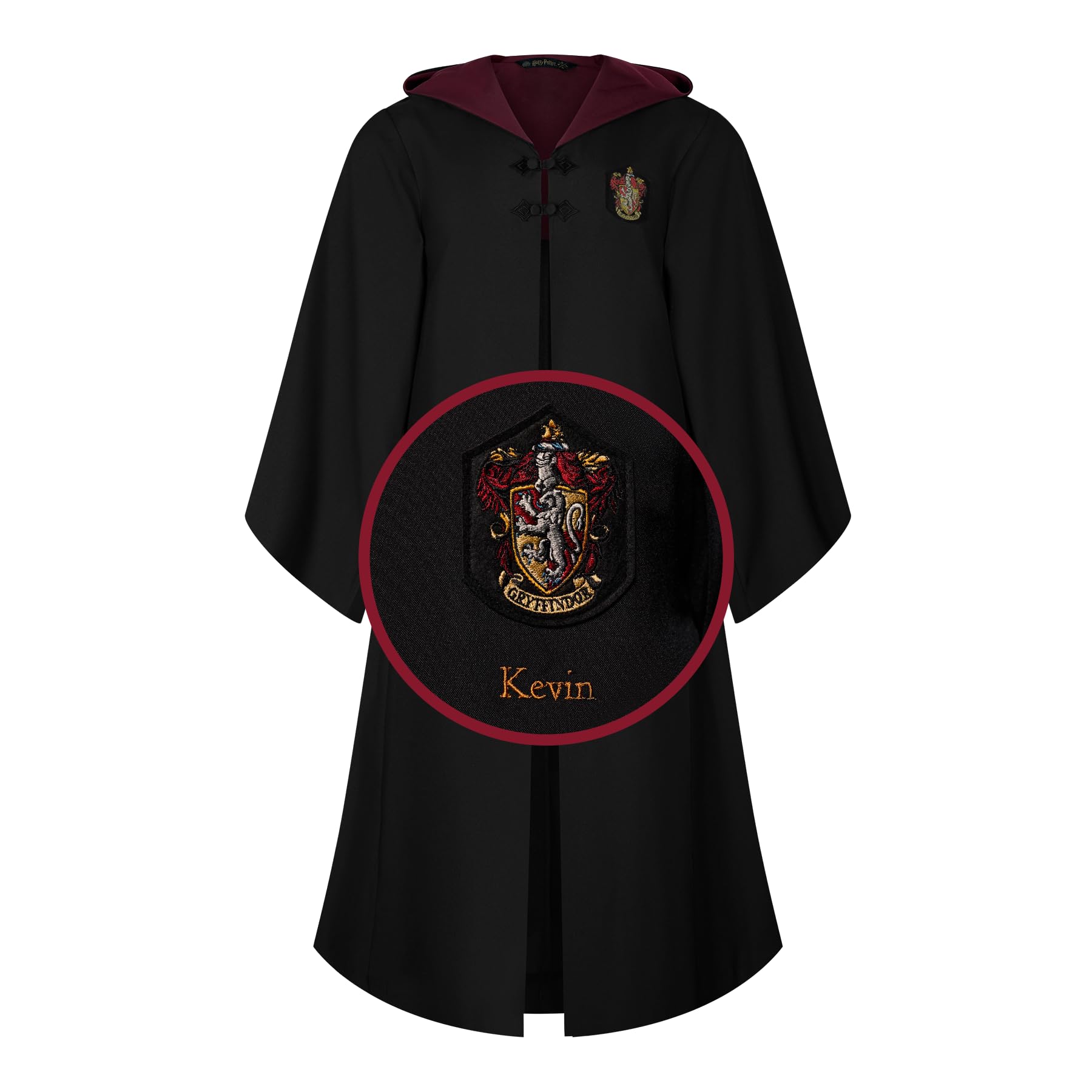 Harry Potter Personalised Gryffindor Robe, Adult M-L