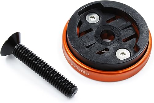 Miniatura 13 de JRC Components Enkei Top Cap Bike Stem Mount | Compatible con todos los modelos de dispositivos GPS Wahoo Elemnt | Cuerpo ligero de aluminio CNC