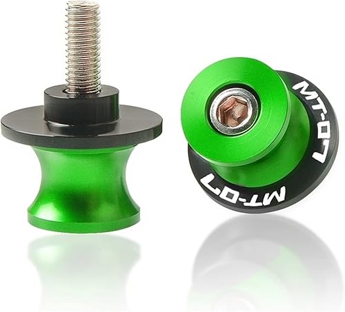 Carretes deslizantes de basculante de motocicleta de 0.236 in para Yamaha MT 01 MT03 MT 07 MT-03 MT-07 MT01 MT03 MT03 Anticaída Frame Sliders (Color