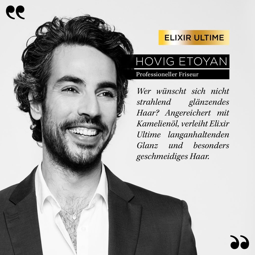 Kérastase Haaröl für trockenes Haar, Pflegend und nährend für mehr Glanz, Huile Originale Elixir Ultime, 30 ml