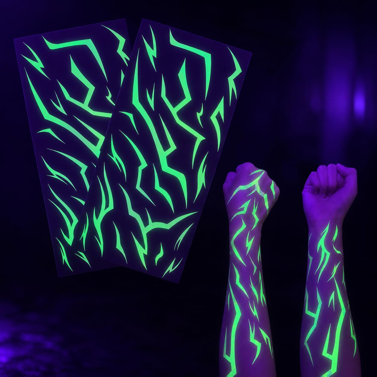 Demon Tattoos - 50 Count K-Style for Parties -6