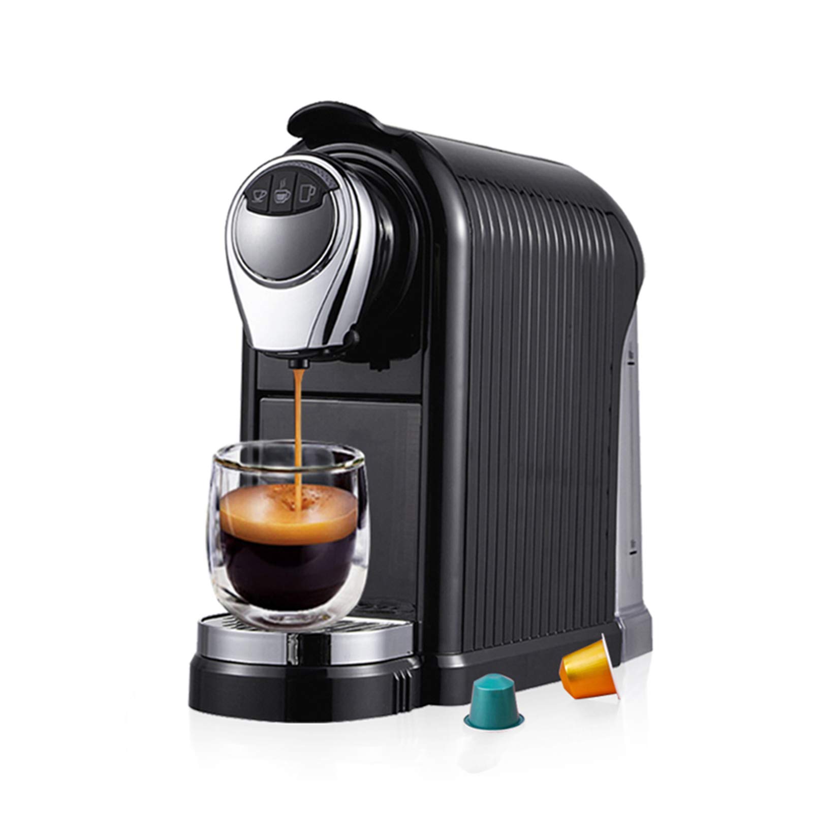 Machine à expresso capsule 220V ELQ cafetière automatique 1260W