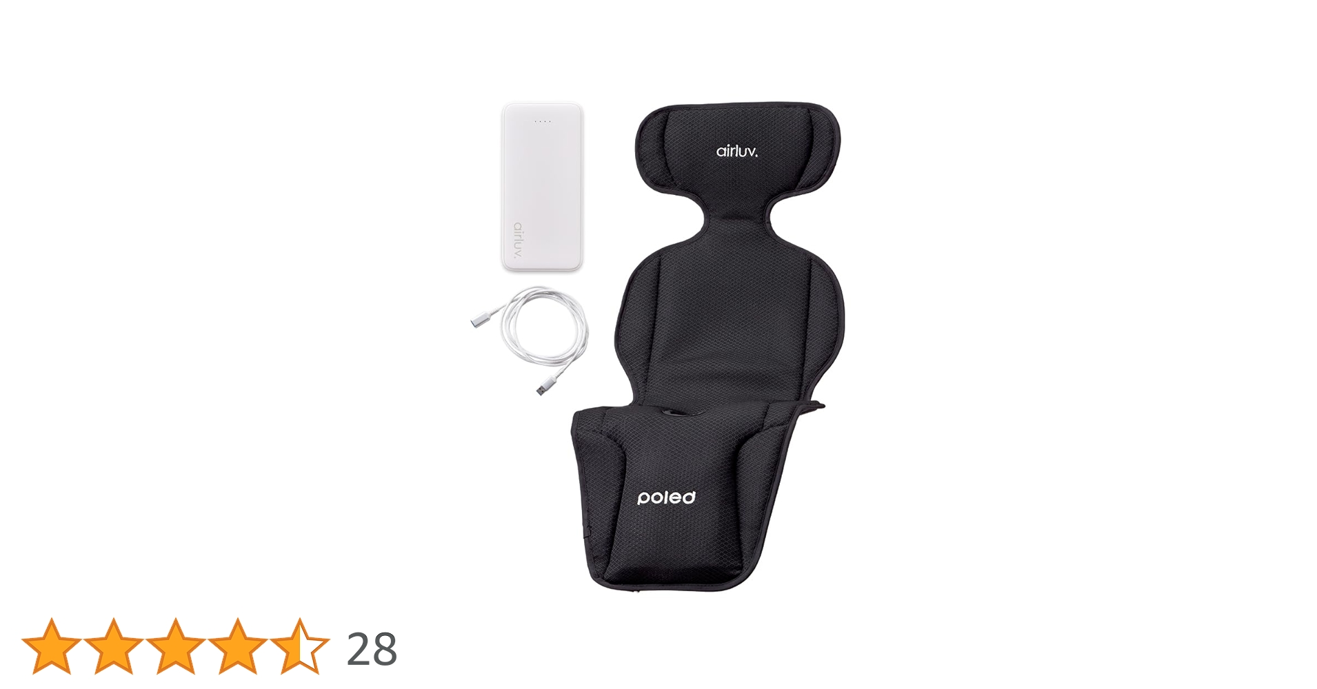 【新品未使用】エアラブ4プラス　ドーナツ　リッチブラック　airluv4+ airluv4+ donut | エアラブ4プラス ドーナッツ 送風機能付き