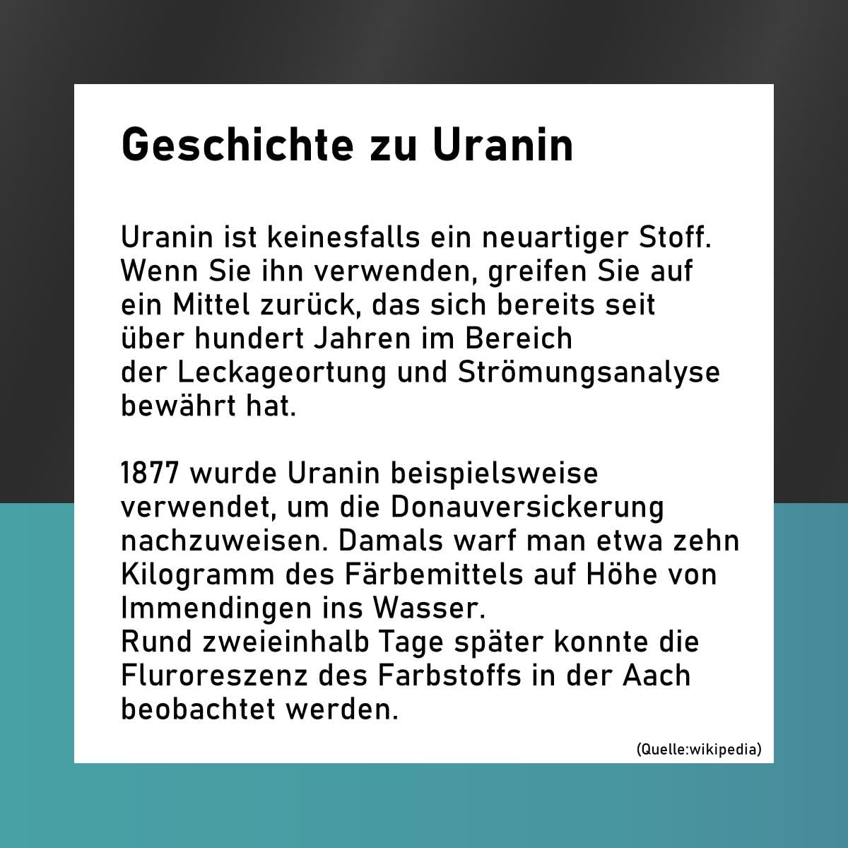 Uranin, gelb-grüner Markierungsfarbstoff Fluorescein, 3 x 100 g, Wasserfärbemittel zur Leckageortung, umweltfreundliches Lecksuchmittel