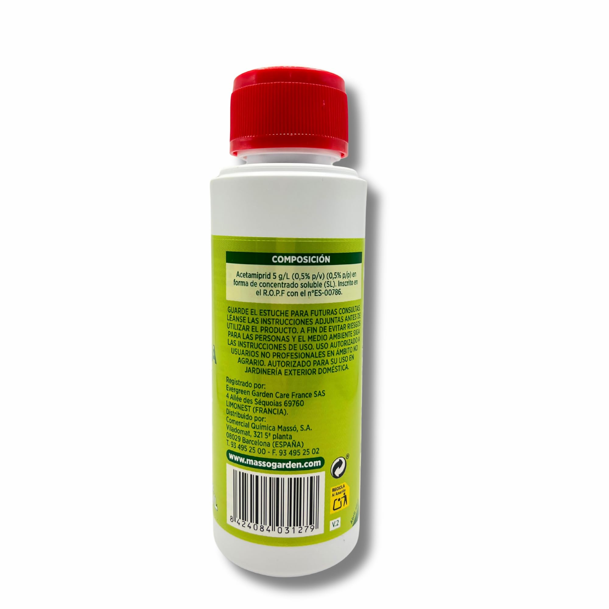 Insecticida Polivalente Sistémico 100 ml Polysect MUY EFICAZ | Contra Pulgones, Cochinillas, Mosca Blanca, Trips y Orugas | Preventivo y Curativo en Huerta, Frutales y Ornamentales | Nexum Market