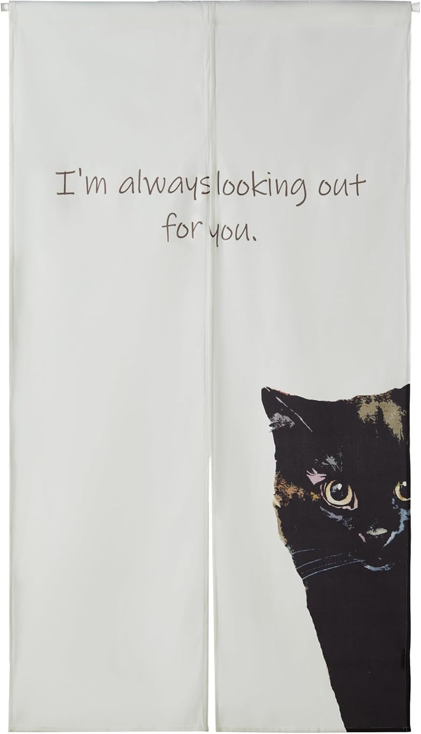 Amazon｜ジュビリー(Jubilee) のれん 猫デザイン アソート 04.Cat04｜のれん オンライン通販