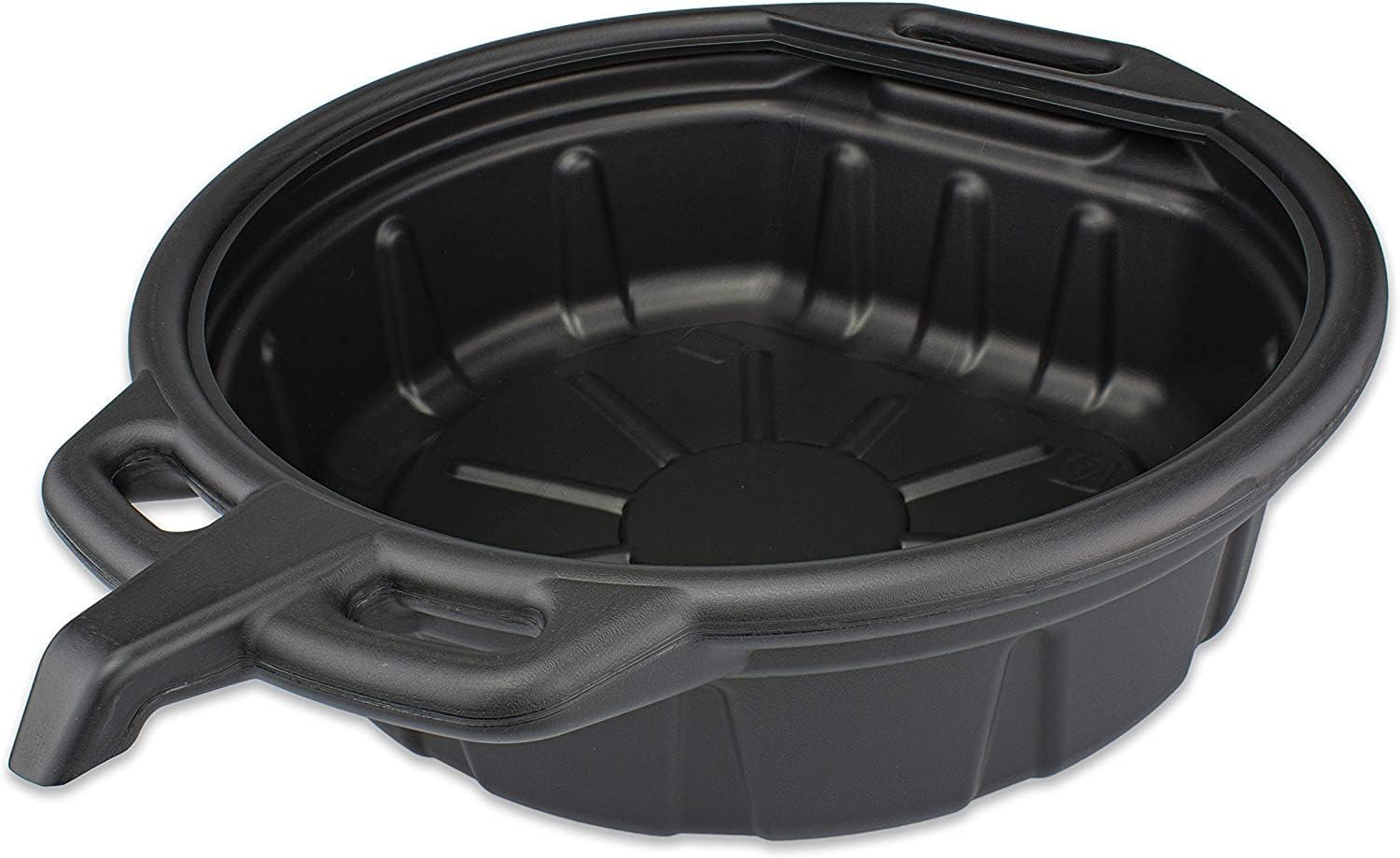NEIKO 20762A Oil Drain Pan, 2 Gallon, Anti-Splash