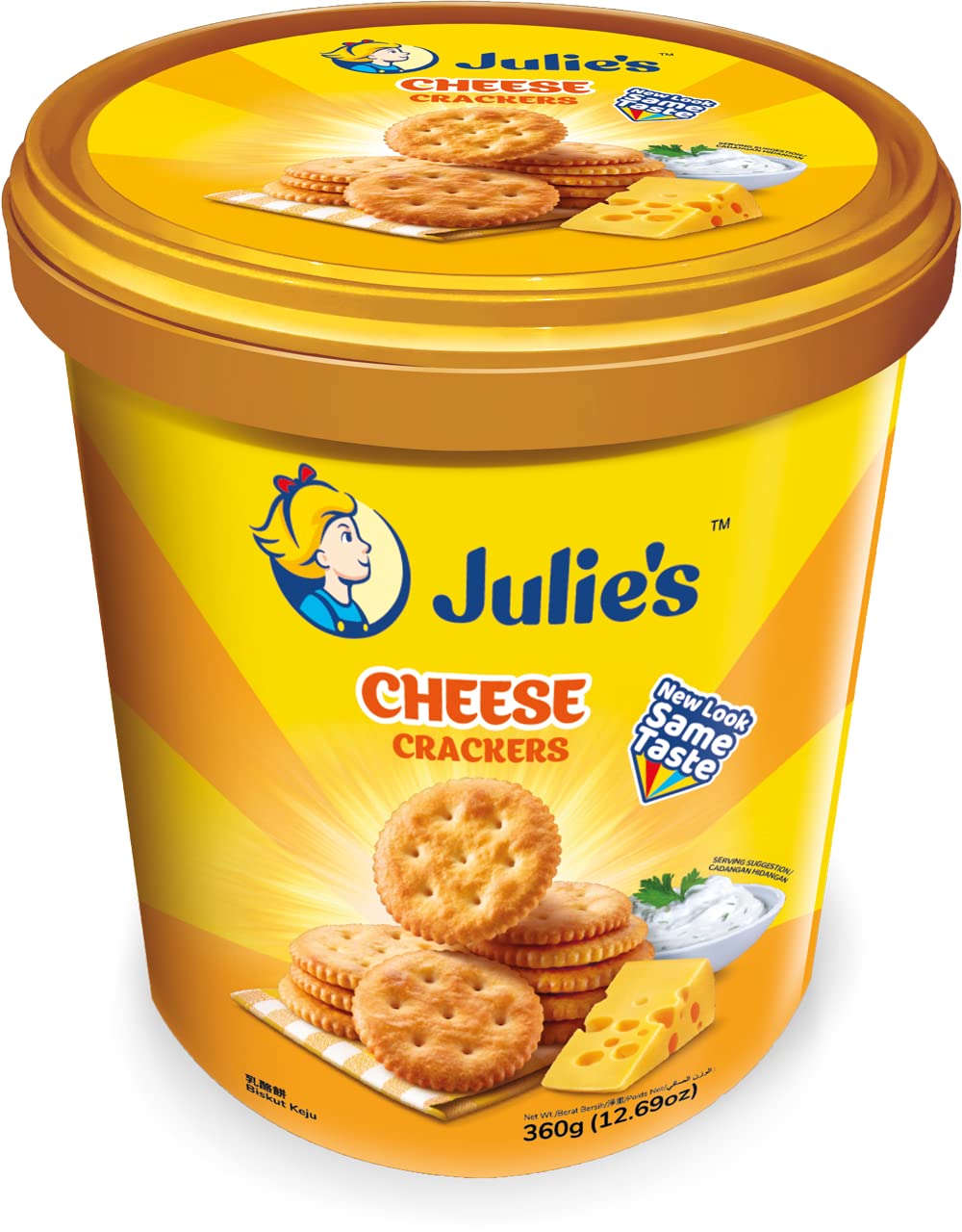 Julie's Cheese Crackers, 360g-image-34