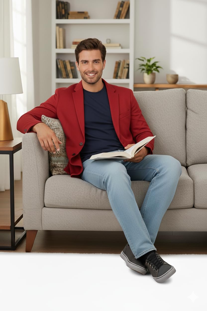 INGEAR Men's Ultra Soft Casual Base Layer Polyblend Long Sleeve T-Shirt, Crewneck, Lightweight Jersey Fabric, - Image 3